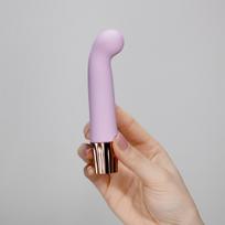 Crushious Mellow Gee mini vibratorius – nešiojamas, G taško forma, silikonas