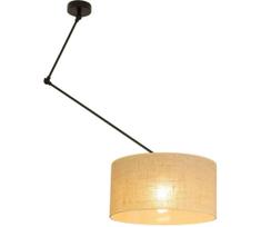 LED reguliuojama liustra ant strypo GORTA 1xE27/60W/230V džutas