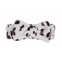 Hair Bow Headband Vaikiška galvos juosta su kaspinu White