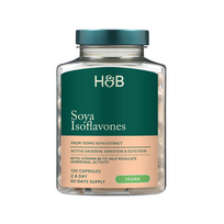 H&B Sojų izoflavonų ekstraktas 1500 mg, 120 kapsulių