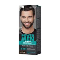 JOANNA POWER MEN ANTI-GREY dažomasis plaukų tonikas, 80 g