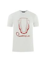CAVALLI CLASS - Vyriški marškinėliai trumpomis rankovėmis RXT60DJD060WHITE_XXL, XXL