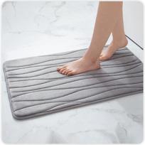 Vonios komplektai, Memory Foam vonios kilimėlių rinkinys – 2 dalių neslystantis, plaunamas vonios kilimėlių rinkinys, sugeriantis ir minkštas po kojomis.