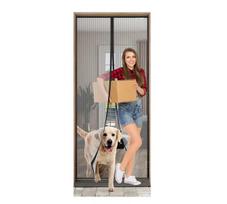 Esmayulo magnetinis tinklelis nuo uodų durims 85×220 cm, juodas