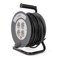 Ilgiklis su stovu Entac 20m 4 lizdų 2300W IP20
