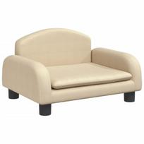 Vaikiška sofa，Vaikų sofa, kreminės spalvos, 50x40x30cm, audinys CFE95689