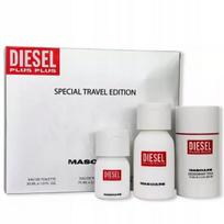 Diesel Plus Plus Masculine rinkinys vyrams, EDT, 75 ml + EDT, 30 ml + pieštukinis dezodorantas, 75 ml