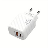 25W USB C greitas įkroviklis, Baltas