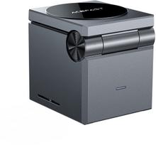 Įkroviklis Acefast belaidis įkroviklis kubas 3in1 išmaniajam telefonui, išmaniajam laikrodžiui, ausinėms – Black | 6974316282884 | 6974316282884