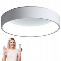 Balta moderni LED lubų lempa 50 cm – plafonas lustras su pultu