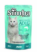 Simba konservuotas pašaras katėms su upėtakiu ir menke 100g