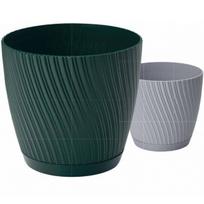 Vazonas FORM 17x18.5cm Plastikinis su padu