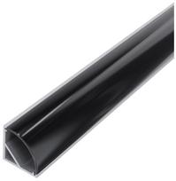 Profilis LED juostoms AVIDE AT-4547, komplektas, kampinis, juodas, 15,8 x 15,8 mm , ilgis 1 m