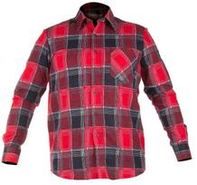 Lahti Pro Koszula Raudoni languoti flaneliniai marškiniai, 170 g/m2, "s", ce, lahti