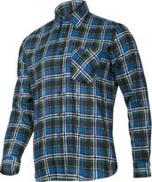 Lahti Pro Koszula Mėlyni languoti flaneliniai marškiniai, 170 g/m2, "3xl", ce, lahti