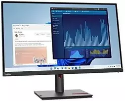 Monitorius Lenovo | ThinkVision | T27p-30 | 27 " | IPS | 4K | 16:9 | 60 Hz | 4 ms | 3840 x 2160 | 350 cd/m² | HDMI jungtys quantity 1 | Juodas | Garantija 36 mėn.