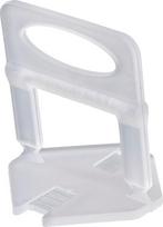 Klips 1,0 mm spaustukai, 100 vnt., plytelių lyginimo sistema. Proline