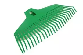 FLO PLASTIKINIS VENTILIATORIUS GRĖBĖLIS LAPAI 25 DANTYS 35786