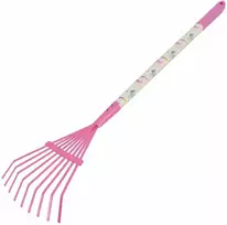 FLORALAND GREENMILL METALINĖ ŠLUOTA-GRĖBĖLĖ / MEDINĖ/PVC RANKENA 75cm