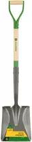 Truper John Deere kvadratinis semtuvas su mediniu kotu 113 cm ir plienine D formos rankena