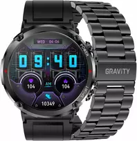 GRAVITY GT21-1 VYRIŠKAS Išmanusis laikrodis - BLUETOOTH CALL, PAPILDOMAS DIRŽAS (sg025a)