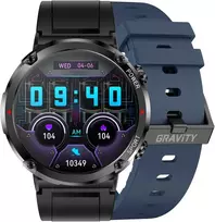 Išmanusis laikrodis MĘSKI GRAVITY GT21-5 - BLUETOOTH CALL, DODATKOWY PASEK (sg025e)