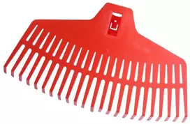Grabie Plastikinis grėblys, plotis 420 mm, 23 dantys (be rėmo - be rankenos, skersmuo 22)