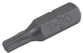 Końcówka 1/4" torx t8 antgalis, ilgis 25 mm, 10 vnt. proline [p]