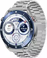 Išmanusis laikrodis Maxcom Ecowatch 1 sidabrinė