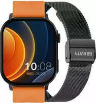 Išmanusis laikrodis UNISEX GRAVITY GT15-2 - BLUETOOTH CONNECTIONS, ADDITIONAL PASSAGE (sg029b)