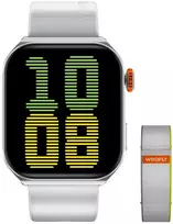 Weofly Edge 2 Išmanusis laikrodis - Multifunction Watch Bluetooth BT5.3 Sidabrinis