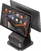 Monitorius SUNMI T3 PRO MAX, NFC, 39.6 cm (15,6), Full HD, USB, USB-C, BT (BLE), Ethernet, Wi-Fi, juodas, oranžinis
