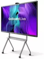Hisense 75mr6de 75 colių 4k „Goboard Live“ interaktyvus monitorius – pažangus interaktyvus ekranas su įmontuota 4k kamera