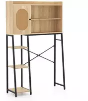 Promotions Virš tualeto laikymo spintelė, 89x29x139 cm, natūrali