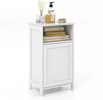 Promotions Vonios kambario laikymo spintelė, 40.6x30.5x69.9 cm, balta pilka