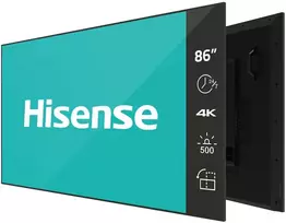 Monitorius Technologia Dotyku Hisense 86 col. 4K UHD IPS Digital Signage Ekranas - 24/7 Operation