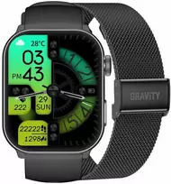 Išmanusis laikrodis UNISEX GRAVITY GT28-1 - ROZMOWY BLUETOOTH, DODATKOWY PASEK (sg037a)