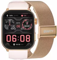 Išmanusis laikrodis UNISEX GRAVITY GT28-6 - ROZMOWY BLUETOOTH, DODATKOWY PASEK (sg037f)