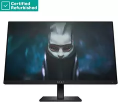 Hewlett Packard (HP) RENEW GOLD HP OMEN 24 FHD Gaming Monitorius - 23.8" 1920x1080 FHD 300-nit 165Hz AG, IPS, 2x HDMI/DisplayPort, height adjustable/tilt/pivot, 1 metai (Atnaujinta)