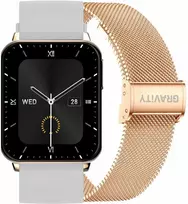 Išmanusis laikrodis UNISEX GRAVITY GT17-4 - AMOLED, DODATKOWY PASEK (sg038d)