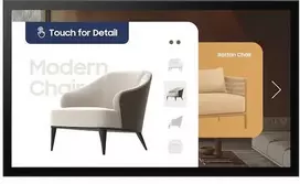 „Samsung Monitorius“ interaktyvus 32 colių qm32c-t lh32qmctbgcxen