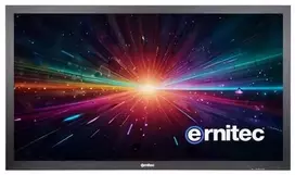 „Monitorius Ernitec 55“ 24/7 4K UHD – vidaus naudojimui – didelis ryškumas, 3000 NITS