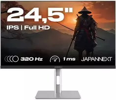 Carruzzo JAPANNEXT JN-IPS245G320F-HSP kompiuterio monitorius 62,2 cm (24.5″) 1920 x 1080 pikseliai „Full HD“ LCD Juoda