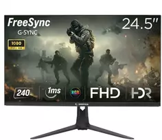 Žaidimų monitorius Rampage CYCLOPS CY25R240 25", 240Hz,, 1ms. Full HD, HDR, Freesync, RGB pašvietimas