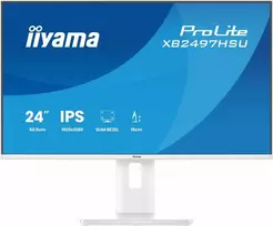Monitorius „iiyama ProLite XB2497HSU-W1“ – 120 Hz | „Full HD“ | IPS | 23,8 colio | 4 ms | USB-C