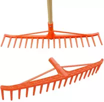 Saska Garden Sodo grėblys šienui oranžinis