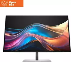HP 727pq Series 7 Pro QHD Monitorius - OPENBOX - 27" 2560x1440 QHD 400-nit 120Hz AG, IPS Juodas HDR 400, USB-C(15W)/HDMI/DisplayPort Daisy-Chain, 3x USB-A, height adjustable/tilt/swivel/pivot, 3 metai (replaces Z27q G3) (Pažeista pakuotė)