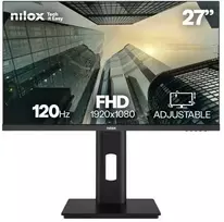 Monitorius Nilox NXM27R2K1201, 68.6 cm (27"), 2560 x 1440 pikselių, 2K, LED, 4 ms, Juodas