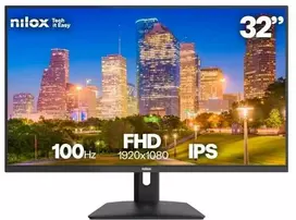 Monitorius Nilox NXM27RWEB02W, 68,6 cm (27"), 1920 x 1080 pikselių, „Full HD“, LED, 4 ms, Balta
