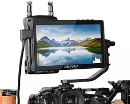 Monitorius - Feelworld F5 Pro 5.5" 1080p HDMI Jutiklinis ekranas 450cd/m²